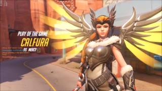 Overwatch  Epic Mercy Resurrection Play of the Game [upl. by Nnylyak848]