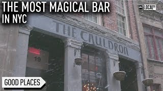 The Cauldron The Most Magical Restaurant in NYC [upl. by Dun]