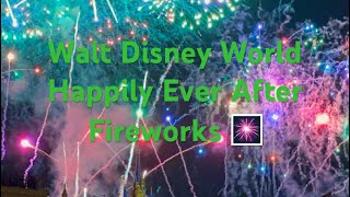 Happily Ever After Fireworks Magic Kingdom Walt Disney World 92624 waltdisneyworld [upl. by Dom]