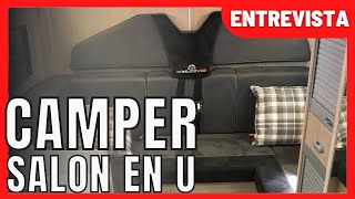 👉BUNKERVAN Furgoneta CAMPER con una distribución especial 🚐 ENTREVISTA 144 [upl. by Deina]