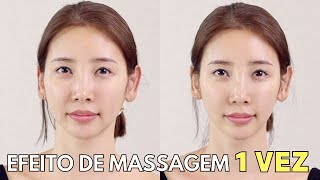 Get a SLIMMER NOSE in 10 Minutes with This Face Massage Trick [upl. by Yluj]