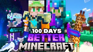 100 Days of DUO Better Minecraft FULL MOVIE [upl. by Christoper]