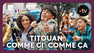 Titouan  Comme ci comme ça vidéo officielle  🇫🇷 France  Eurovision Junior 2024 [upl. by Constancy]