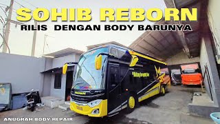 RILIS JATAH SOHIB BUS BINTANG LURAGUNG ASRI  JETBUS3 SINGLE GLASS  ANUGRAH BODY REPAIR MALANG [upl. by Martsen]