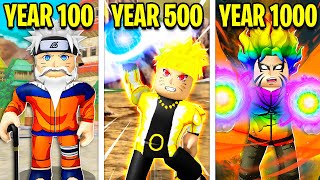 1000 YEARS As NARUTO Roblox [upl. by Colner]