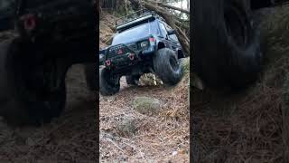 RC Woodland Overlanding scalecrawler rccar pajero 4x4rcscale rctruck rc offroad rcscaletrail [upl. by Joacimah723]