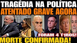 Urgente ATENTADO GRAVE AGORA MORTE FOI CONFIRMADA FORAM 4 T1ROS CNN ACABA DE ANUNCIAR VOTAÇÃO [upl. by Silisav190]