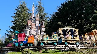 Casey Jr Circus Train at Disneyland Paris Full POV Ride 4K  Le Petit Train du Cirque Fantasyland [upl. by Hubert]