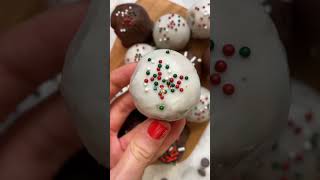 Sugar cookie truffles shorts shortsvideo baking christmas full recipe cookingbykyliecom [upl. by Florance]