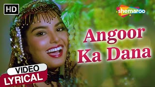 Angoor Ka Dana  Lyrical  Salman Khan  Kavita Krishnamurthy  Bollywood Item Song [upl. by Moguel793]