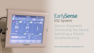 EarlySense Training Video  Sensor Placement Power Admitting Patients amp Troubleshooting 101  ES2 [upl. by Sharos]