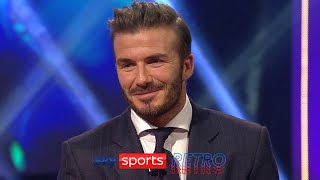 quotMy greatest moment in an England shirtquot  David Beckham on his goal against Greece [upl. by Anais]