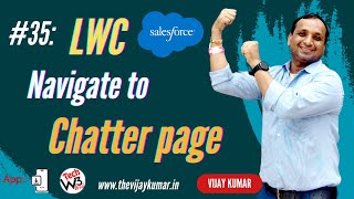 35 LWC Tutorial  How to navigate Chatter Page in LWC  lwc salesforce [upl. by Sidwel]