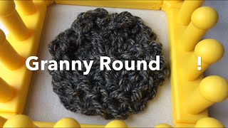 Zippy Loom Knit Granny Round [upl. by Vanden]