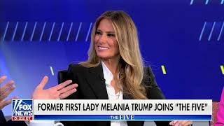 First Lady Melania Trump Joins The Five [upl. by Iolanthe]