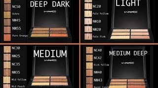 MAC Pro Conceal amp Correct Palette  Product Explanation [upl. by Lorrad334]