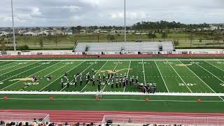 Dunnellon High School Marching Tigers and Drill Team  MPA 11224 [upl. by Nessnaj]