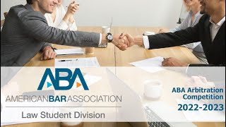 2023 ABA Arbitration Competition Finals [upl. by Frech607]