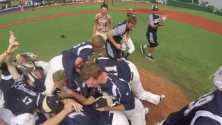 Brazos Valley Bombers 4Peat TCL Champions Dogpile 2016 [upl. by Llenrag]