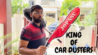 HOW TO MAINTAIN BLACK COLOR CARS  JOPASU CAR DUSTER REVIEW [upl. by Alle]