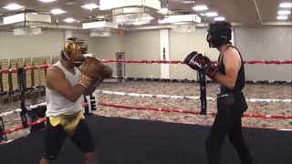 I SPARRED SHAWN PORTERAND GOT MY A KICKED FULL SPARRING SESSION LIVE FROM PORTER WAY PODCAST [upl. by Mccollum]