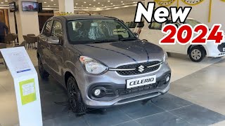 NEW CELERIO ZXI PLUS 2024 TOP MODEL 🔥 MARUTI SUZUKI CELERIO TOP MODEL 2024 Grey Colour Review [upl. by Evania854]