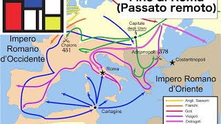 Italiano B2  La fine di Roma passato remoto [upl. by Reh]