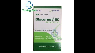 Biocemet SC 500mg625mg Imexpharm  Thuốc điều trị viêm xoang cấp tính  Quaythuoctruonganh [upl. by Bohner954]