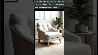 Apply Design on Couch in Photoshop shorts [upl. by Seema208]