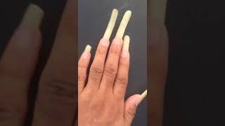 MY Original fingernals long nails [upl. by Llenram]