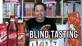 Blind Tasting the Peppers Dr Pepper Pibb Xtra Dr Thunder Dr Perky Soda Tasting 15 [upl. by Oirtemed161]