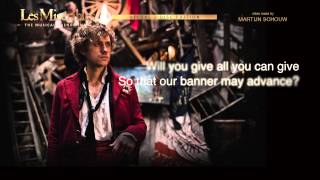 Les Misérables OST Deluxe  Do you hear the people sing Lyrics [upl. by Adlei]