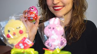 ASMR MARSHMALLOW AND CHOCOLATE EGG EATING SOUNDS  EASTER THEME [upl. by Airemahs145]