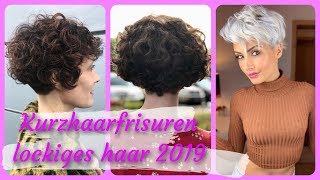 Die fetzige 20 Ideen zu kurzhaarfrisuren lockiges haar damen 2019 [upl. by Fernande]