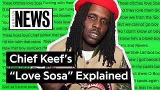 Looking Back At Chief Keef’s “Love Sosa”  Song Stories [upl. by Ehctav]