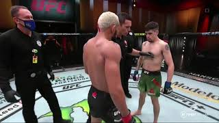 UFC  Deiveson Figueiredo vs Brandon MorenoAll significant strikes [upl. by Chemush]