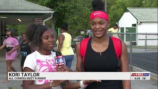 All Comers Track Meets Fox 8 news July 2024 [upl. by Noyahs]