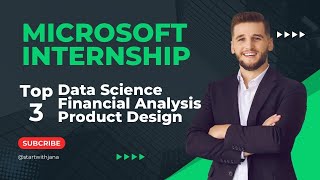 Top 3 Microsoft Internships for 2024 Data Science Finance amp Product Design  Apply Now [upl. by Namrej]