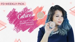 Catrice All Matt Plus Shine Control Powder  FD Weekly Pick [upl. by Clint]