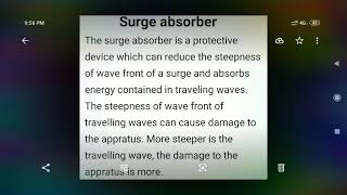 SGP Lec 65 Overvoltage Protection Part 2Surge AbsorberInsulation Coordination [upl. by Nomyt]