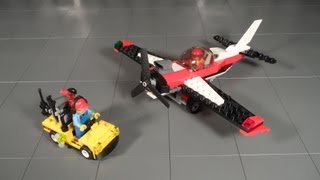 Lego 60019 Stunt Plane Review  City [upl. by Gurl]