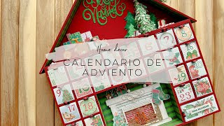 TUTORIAL  KIT Calendario de adviento quotMagia en diciembrequot KORA Projects Scrapbooking [upl. by Arvad]