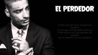 El Perdedor  Maluma Video Con Letra Reggaeton [upl. by Evadnee86]