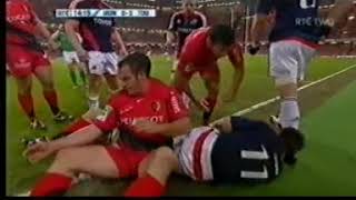 Highlights Heineken Cup Final 24 May 2008 Munster 16 Toulouse 13 [upl. by Nosredna]