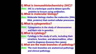 Definition of pathology histopathologycytologyihc molecular biologycytology  Basic pathology [upl. by Aleetha257]