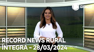 Record News Rural  28032024 [upl. by Nnahtur]