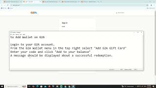 How to Add Wallet on G2A [upl. by Sairacaz]