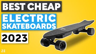 Best CHEAP Electric Skateboards 2023 🛹 TOP 5 Budget Electric Skateboard Under 500 [upl. by Anerual]