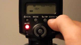 How to use all the functions on your Canon 430EXII Speedlite [upl. by Knight546]