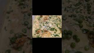 Portobello Mushroom Ravioli with Sweet Peas and Cauliflower in Garlic Alfredo Basil Sauce [upl. by Diad]